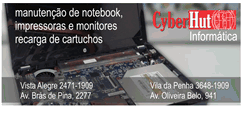Desktop Screenshot of cyberhut.com.br